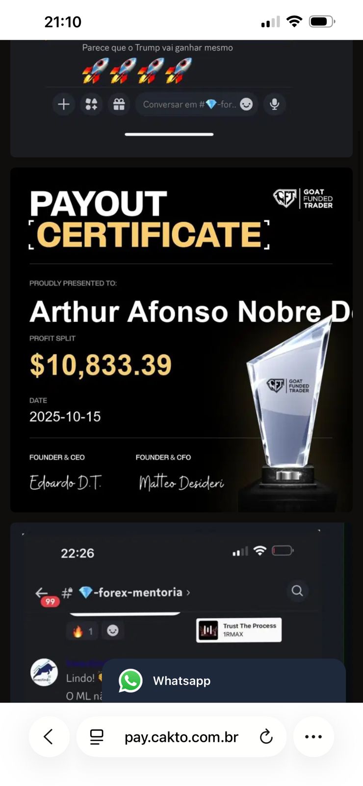 Aluno aprovado 2